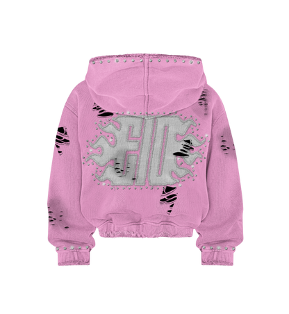 E10 Pink 'Ember' Hoodie