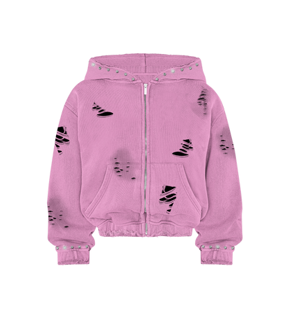 E10 Pink 'Ember' Hoodie