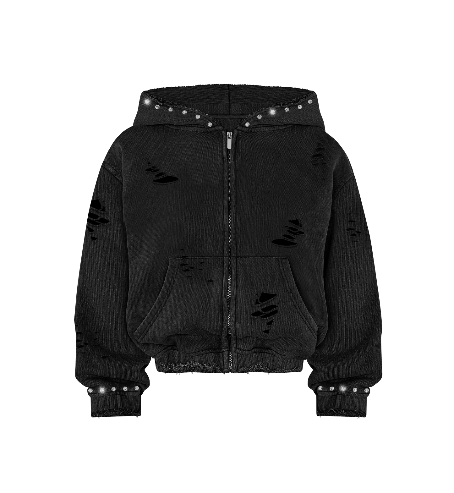 E10 Black 'Ember' Hoodie
