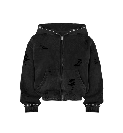 E10 Black 'Ember' Hoodie