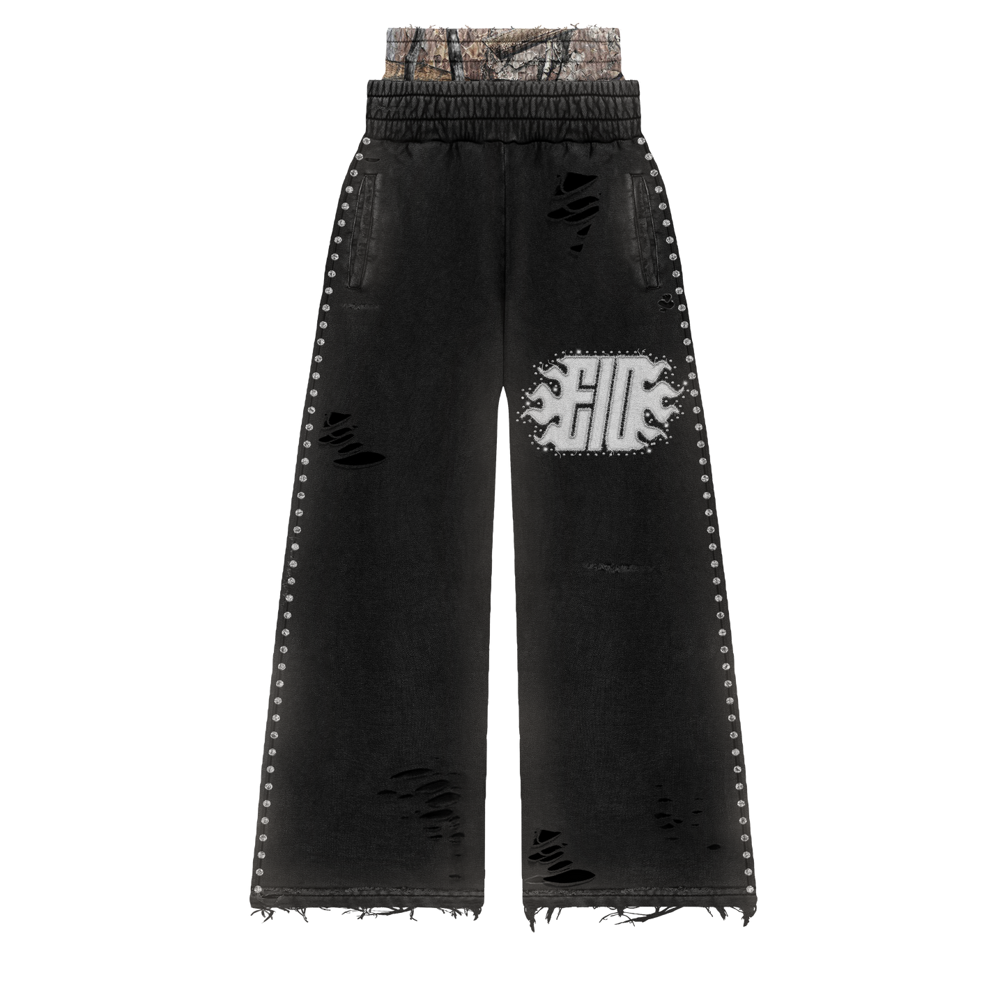 E10 Black 'Ember' Pants